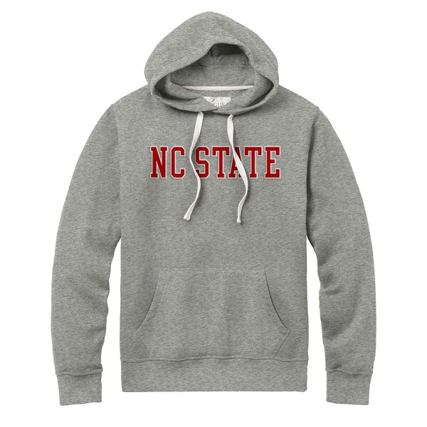 Heather Grey Vintage Stadium Hoodie